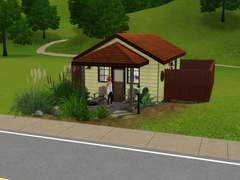 [심즈3 하우스] 스타터 하우스 Boggy Cottage