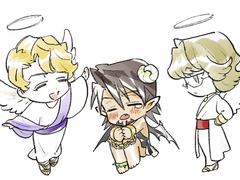 천사 버니&키스 와 악마 아저씨