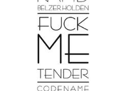 [벨져제이] Fuck me tender (판매종료)