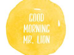 스팁토니) good morning mr.lion+특전