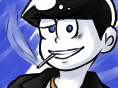 2P카라 흑카라 낙서