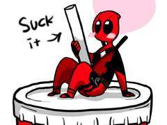 19금요일에 그렸던 데드풀