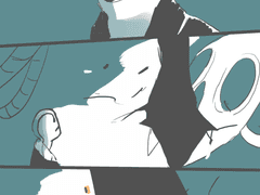 언더테일 과거 망상 썰 만화 (날조)