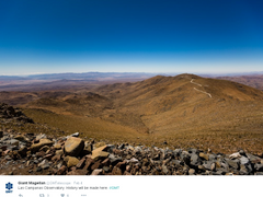 GMT(거대 마젤란 망원경) 건설 근황 & 미-칠레 합작 천문학 교육 지원프로그램인 AstroEduChile