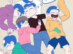 카라마츠 자는 만화