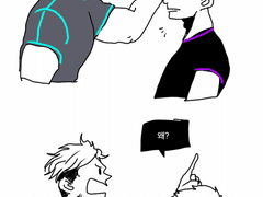 [ Avengers ] 퀵바튼 - 노땅 저기 봐요