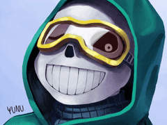 [언더테일]고글 쓴 샌즈