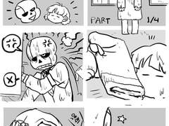 UT Mob AU - G샌즈 & 키티캣 (1)