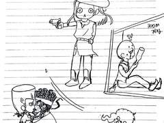 [죠죠]압둘 씨의 일기 01 관련 낙서