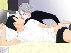 [하이큐-우시스가] - 낙서/내일 시합이...