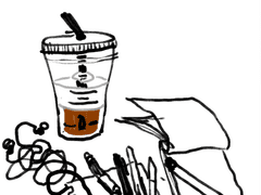 친구기다리는즁