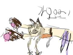 이으앙이 자랑하는 왼손그림 모음집