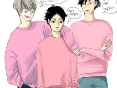 [보쿠아카/쿠로아카] 트리플룩