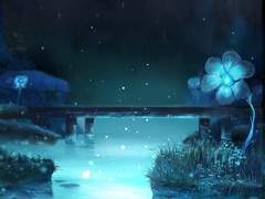 워터폴의 석상.