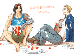 2014년 스티브 생일그림