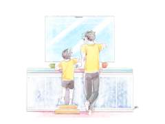 어른 토마스 어린 민호 모음2