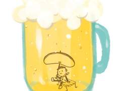 눈 내리는 맥주