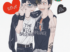 오소마츠상 낙서