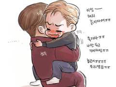 해리에그시, 젊해리에그시 그렸던 거