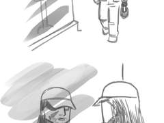 짧은 버키 만화 2.쇼윈도우