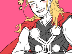 토르+로키 그외 낙서