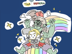 토르 라그나로크 촬영장을 보고