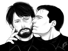 [솔로토니] 뺨에 키스(For.고요이님)