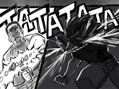 짧은 버키 만화 9.싸움