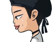 20150826 v앱 모자쓴 랩몬 옆모습