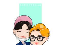 20160418 호비랑짐니 호비생일 셀카