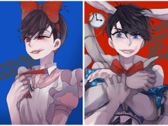 오소마츠상 낙서