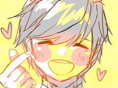 [섬망]님 A타입 두상 커미션 러프 컨펌