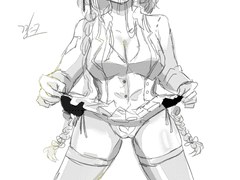 [깡크]님 A타입 전신 커미션 러프 컨펌(2)