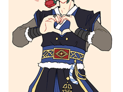 [킴넌]님 반신 커미션 중간 과정