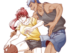 [쿠로코의 농구/쿠로바스] 아오카가