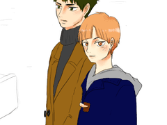 [우시시라/카와세미] 데이트 중 만났다