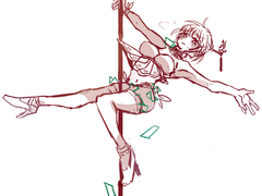 [깡크]님 A타입 전신 커미션 러프 컨펌(4)