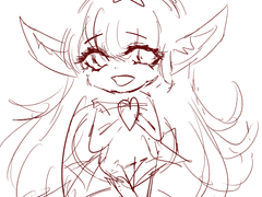 [지인찡뽀뽀]님 커미션 러프컨펌