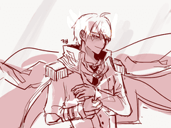 [얼퓨팬버상향좀]님 커미션 러프 컨펌(2)