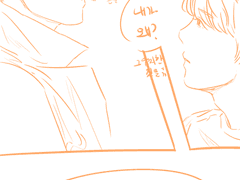 느와르풍 낙서(아님)