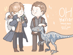 [신동사] 신비한 동물사전x쥬라기월드