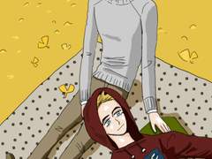 [짐본즈] 학교au 낙서만화 9