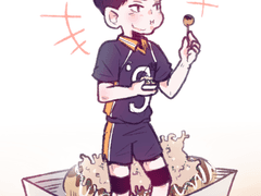 최근에 하이큐를 보고 있습니다