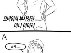 [오버워치]그동안 그린거