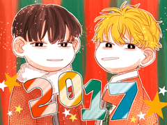 크리스마스 신년카드