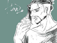 케이크 먹는 힙한조