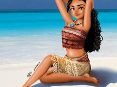 모아나 연성 안봐쥬고 모아나!