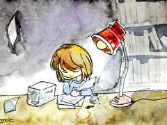 Fallen down 2화. 변화