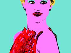 [다이애나 애그론X앤디 워홀] 69th Annual Golden Globe Awards in Los Angeles