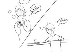 스가아사 만화(를 가장한 낙서)